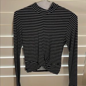 Long sleeve striped tee